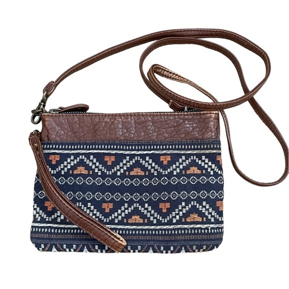 CAPE JUBY Boho Crossbody Wristlet Bag Purse - Picture 1 of 4